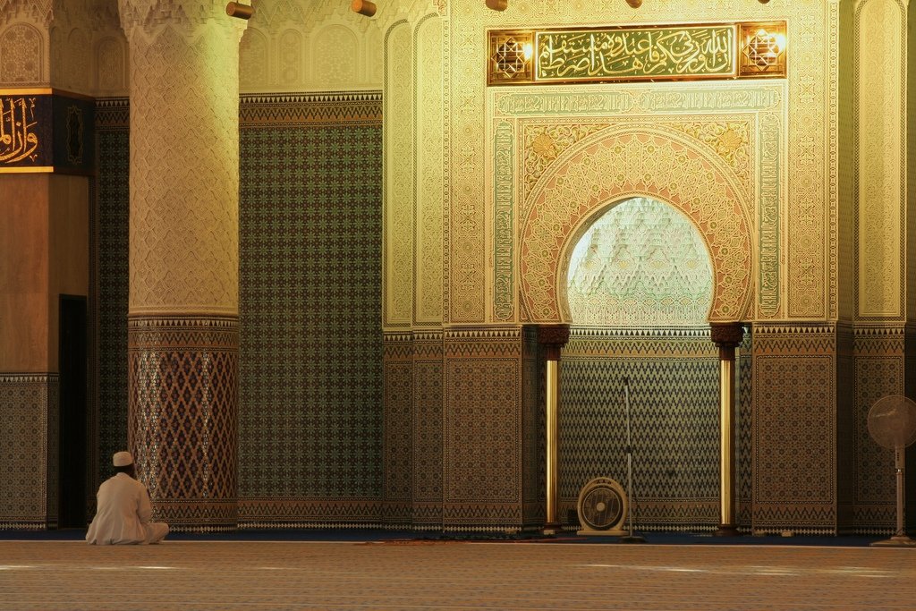 Negara National Mosque in Kuala Lumpur - Malaysia (mihrab)